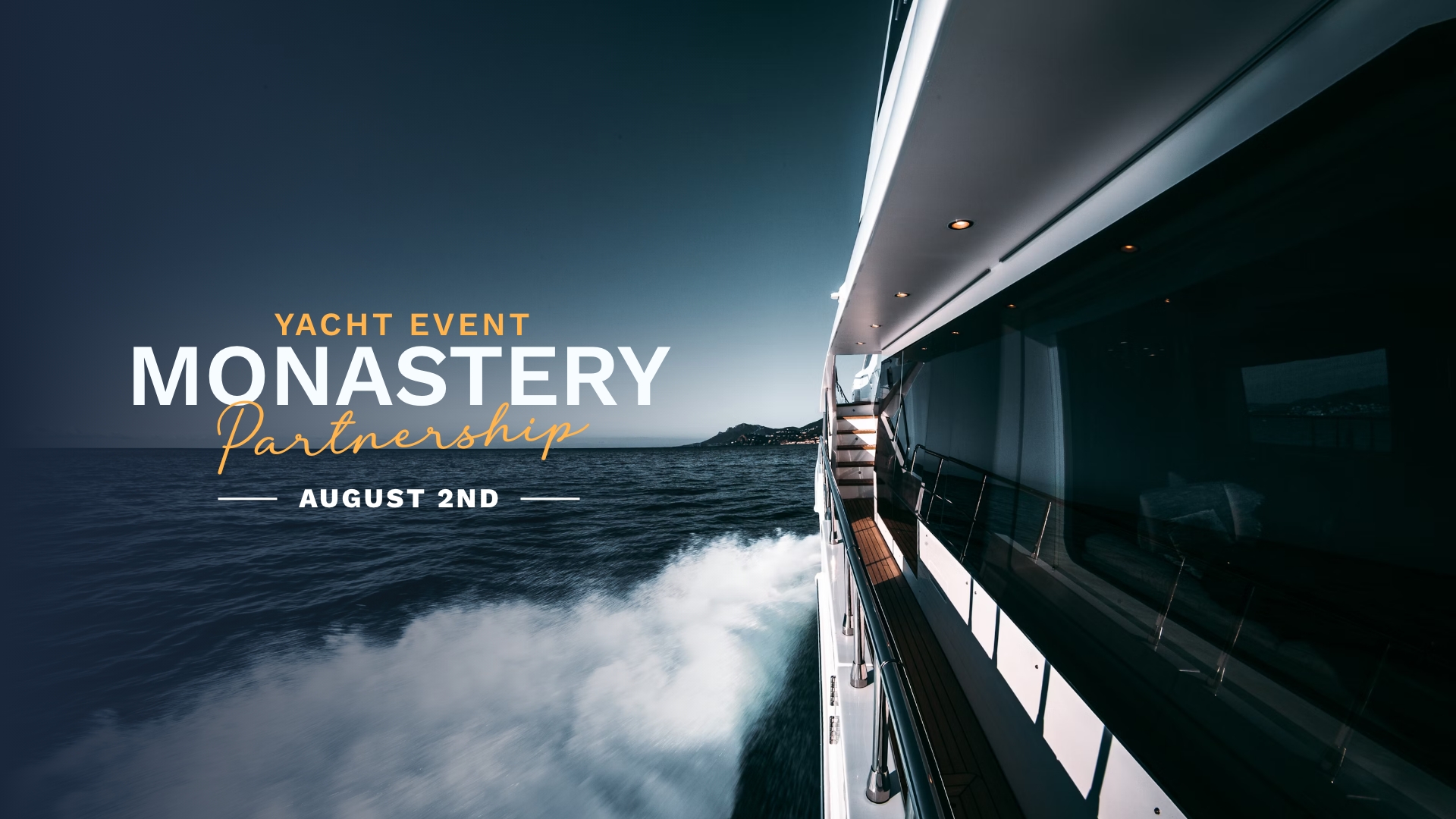 Prime Luxury Rentals - Yacht Event Monastery Partnership